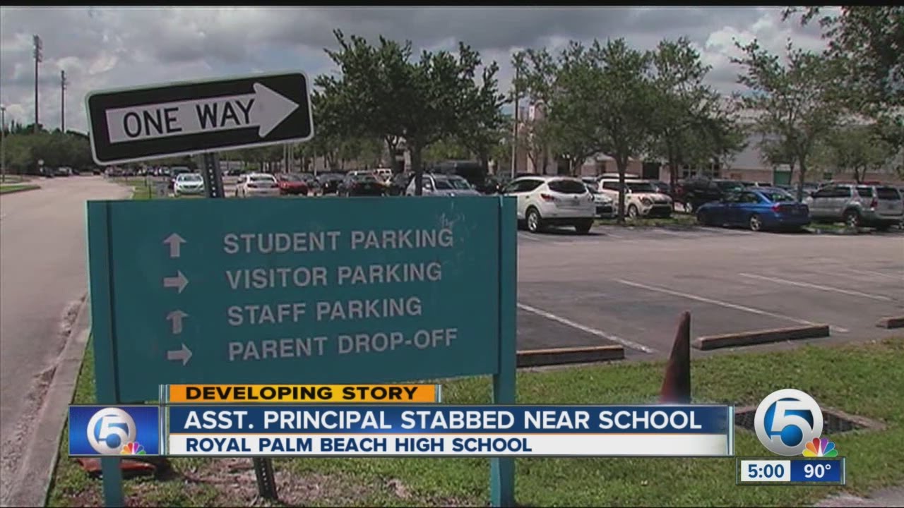 Royal Palm Beach HS: Assistant principal stabbed near school