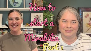 Flosstube #14 - How to Start a Mirabilia Cross Stitch PART 1