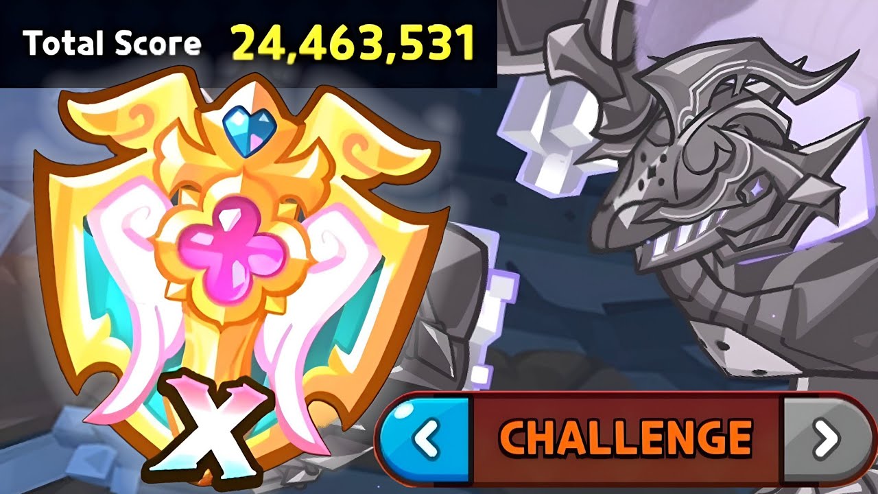 Режим испытания «Набег зверя» ранга X, CRK Guide I Chains of Silence 2 [Королевство Cookie Run]