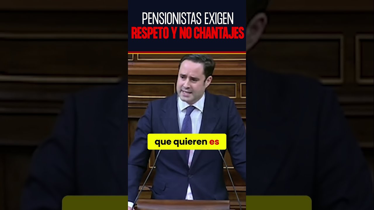  VOX Dice S A Las PENSIONES Y NO ESTE GOBIERNO