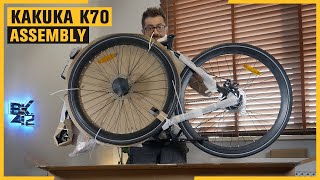 KAKUKA K70 Assembly - The 700C 250W Chainless Road E-Bike