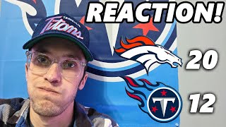 Tennessee Titans DROP Season Opener (literally) to Denver Broncos | Recap & Reaction