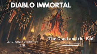 Patch notes February 12th - Diablo Immortal