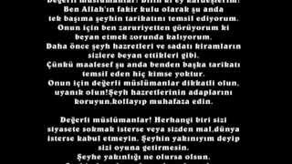 Nakşi̇bendi̇ Haznevi̇ Tari̇katinin En Son Temsi̇lci̇si̇ Şeyh Muhammed Muta Haznevi Ks 2013