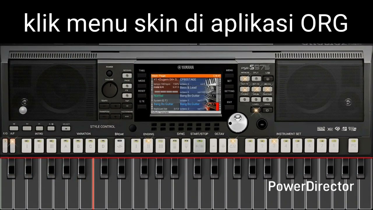 CARA DOWNLOAD SKIN YAMAHA PSR S 975😯😯Langsung dari aplikasi ORG nya