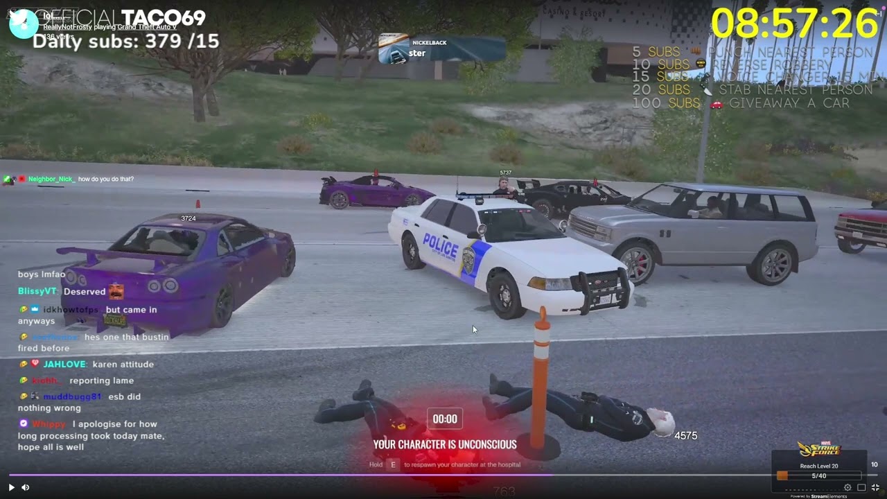 Cop Reports ESB Member for this | Prodigy RP