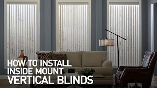 How to Install Inside Mount Vertical Blinds