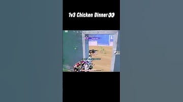 1v3 Chicken Dinner💥