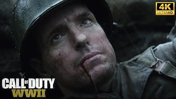 Hill 493 - Call of Duty: WWII - Gameplay Walkthrough Part 8 [4K 60FPS XBOX Series X]