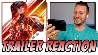 AntMan and the Wasp Trailer #2 (2018) REACTION!!!