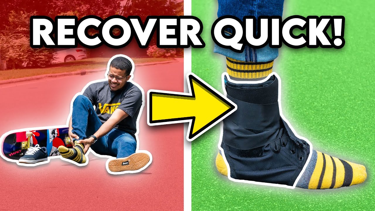 HOW TO RECOVER QUICK FROM SKATE INJURIES!
