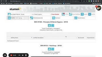 West Los Angeles College SLO Assessments in eLumen