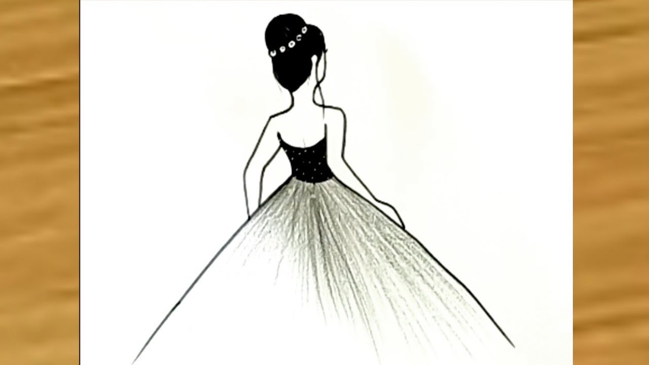 Рисунок девушки с ягодицами Барби / Как нарисовать куклу Барби для начинающих / Рисование девушки...