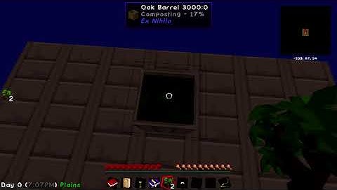 Minecraft Modded Sky Factory Episode 1 "Twerking For Trees"