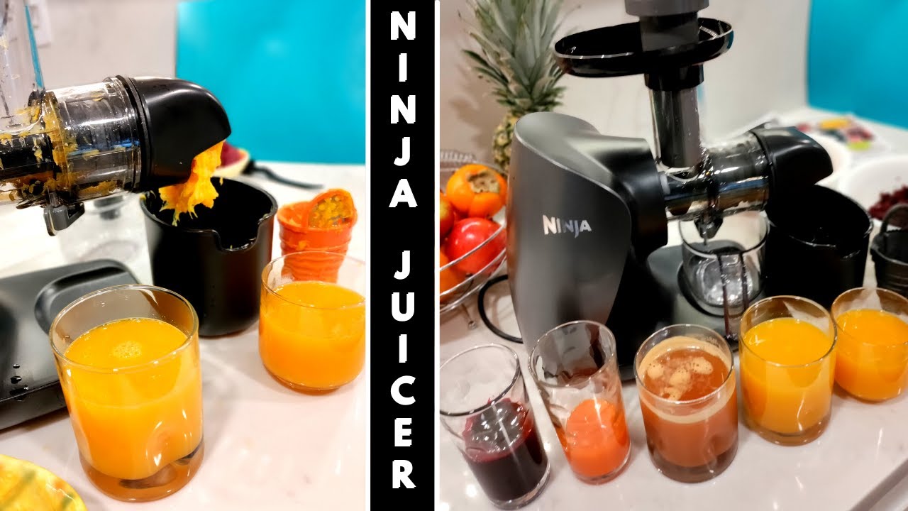  Ninja JC101 Cold Press Pro Juicer, Easy Clean, 1st Generation,  Graphite: Home & Kitchen