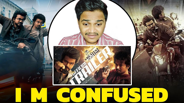 GOAT Trailer REACTION | Thalapathy Vijay | Suraj Kumar