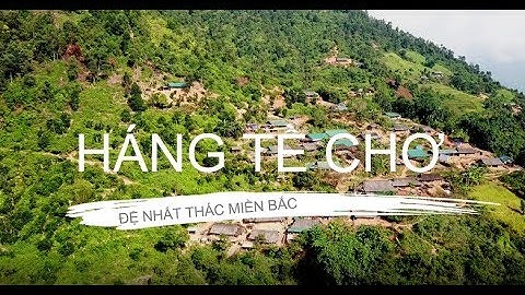 Thác Háng Tề Chơ - Làng Nhì - Trạm Tấu - Yên Bái - Việt Nam | DJI Mavic Pro 4k