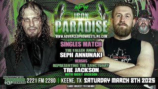 "The Fallen Angel" Seph Anunnaki vs Tre Jackson