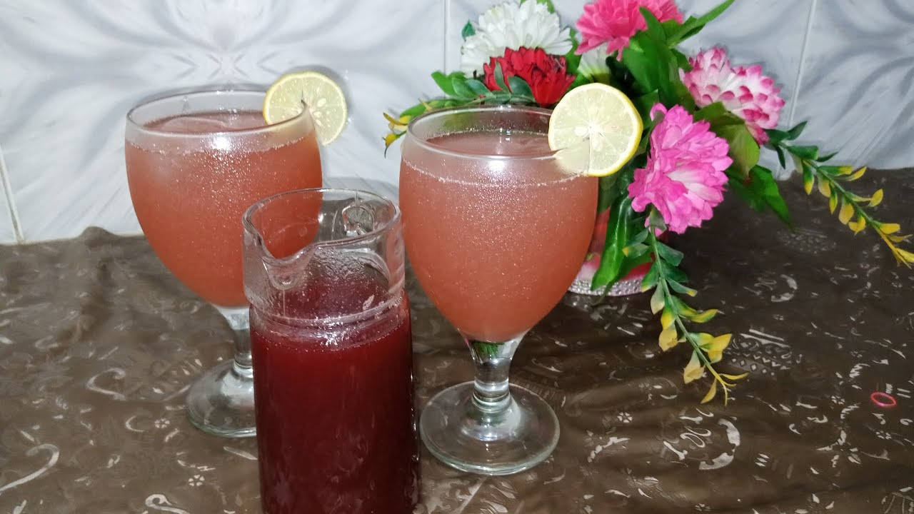 falsa sharbat l summer special l homemade falsa sharbat  recipe by kitchen with ruqia