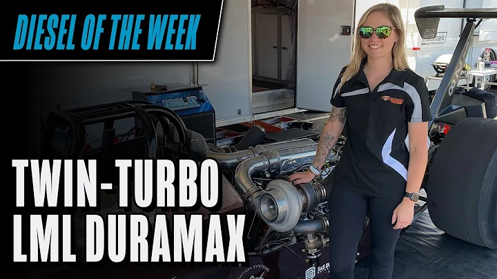 Twin-Turbo LML Duramax Diesel Dragster Engine