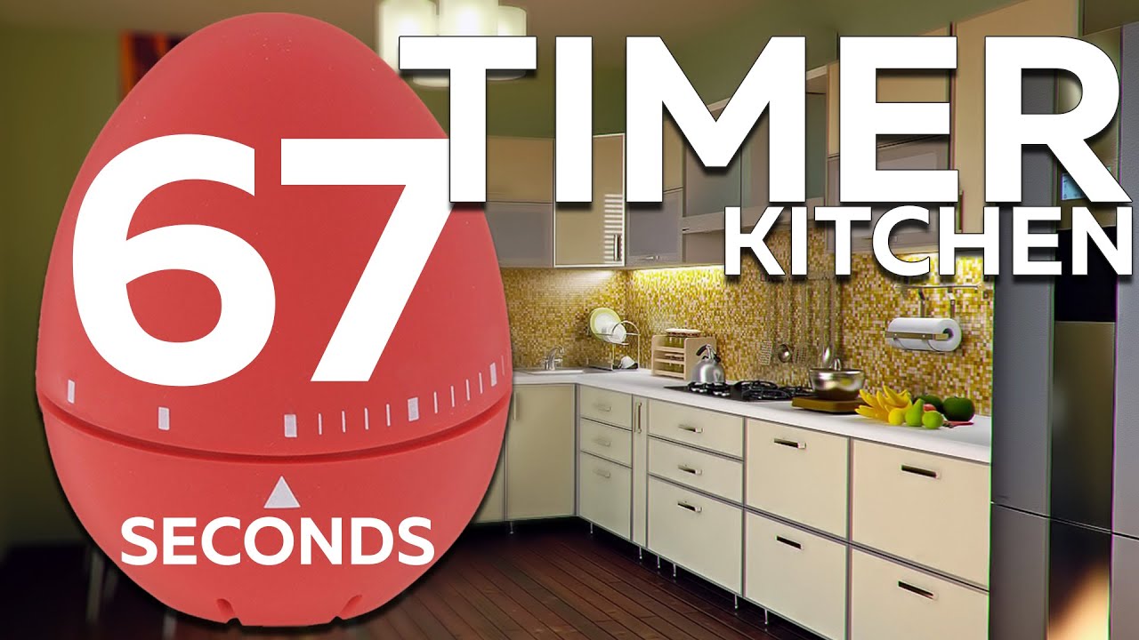 67 seconds Cooking timer | 1min 7sec Egg TIMER