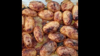 תפוחי אדמה קטנים במרינדה נפלאה-Small potatoes in a wonderful marinade