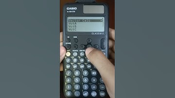 CW calculator cross product (Bangla) #casiocalculator #shorts #casio #calculator