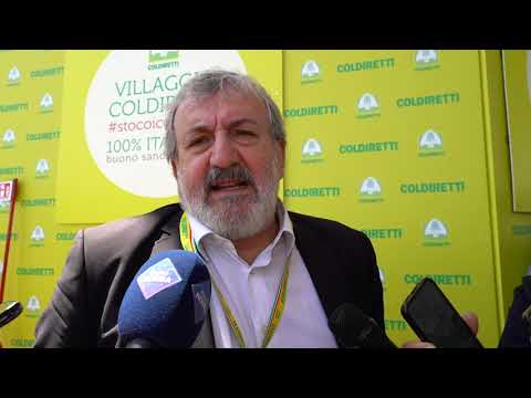 Emiliano al Villaggio Coldiretti a Bari: «L'agricoltura pugliese è un settore di grande successo»