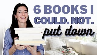 6 Books I COULD NOT Put Down - Page Turner Book Recommendations