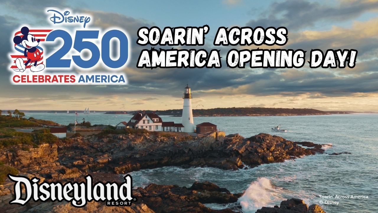 Soarin’ Across America Opening Day | Disney California Adventure | Disneyland Resort 4K 🇺🇸✈️🌅