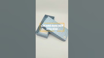 Lid and Base Box Custom Packaging #custompackaging #paperbox #cardboardboxes #packaging #custombox