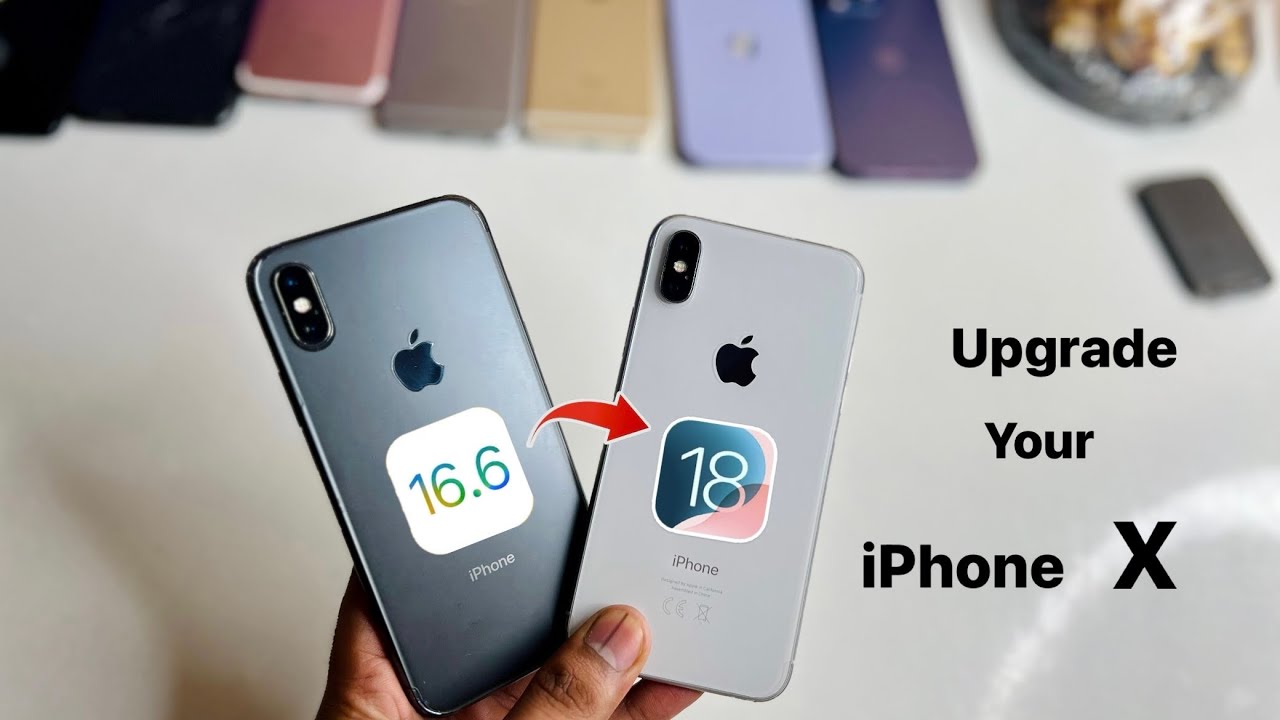Update your iPhone X on iOS 18 || How to install iOS 18 - New update in ...