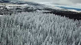 Hayrick Butte (and Hoodoo) in the winter