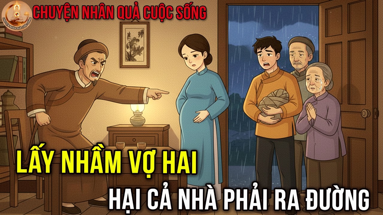 Lấy Nhầm Vợ Kế, Mất Sạch Gia tài |Chuyện Nhân Quả Cuộc Sống