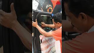 Premium Window Tinting on Range Rover | Professional Ceramic Film Installation. #automobile