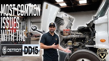 Most Common Issues With The DD13 DD15 DD16/ Detroit 15/ Semi/18 Wheeler/Diesel truck/ DD15 Issues