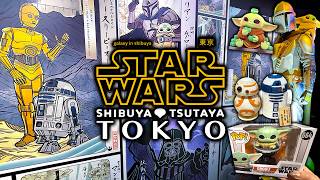 Star Wars Takeover at SHIBUYA TSUTAYA Tokyo Bookstore | Mandalorian & Grogu Pop up Store, Japan Vlog