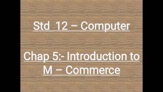 Chap - 5 / Part - 5 / Security measures in E-commerce and M-commerce
