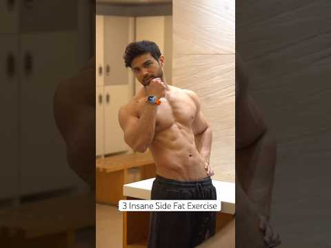 Burn Side Fat - 3 Exercise | Shurufit India | #youtubeshorts #shorts