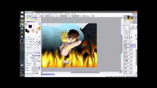 USUK Angel and Devil- speed paint pt 2
