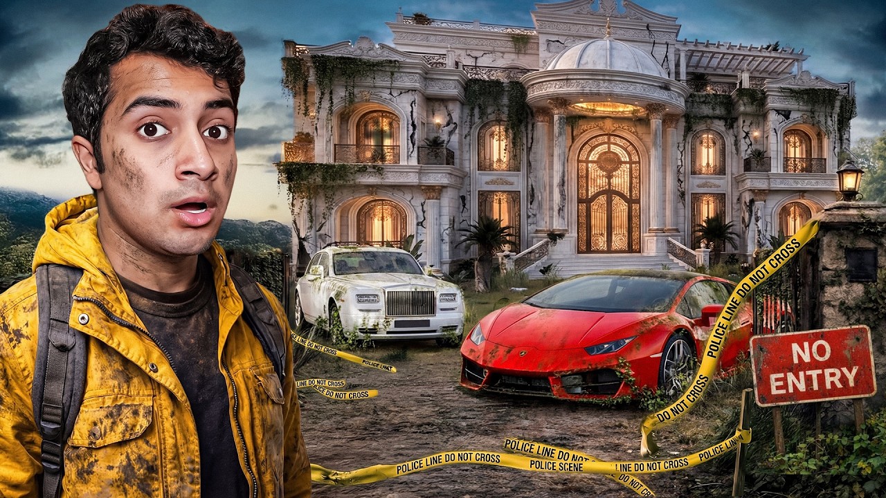 Sneaking in Abandoned Celebrity House!