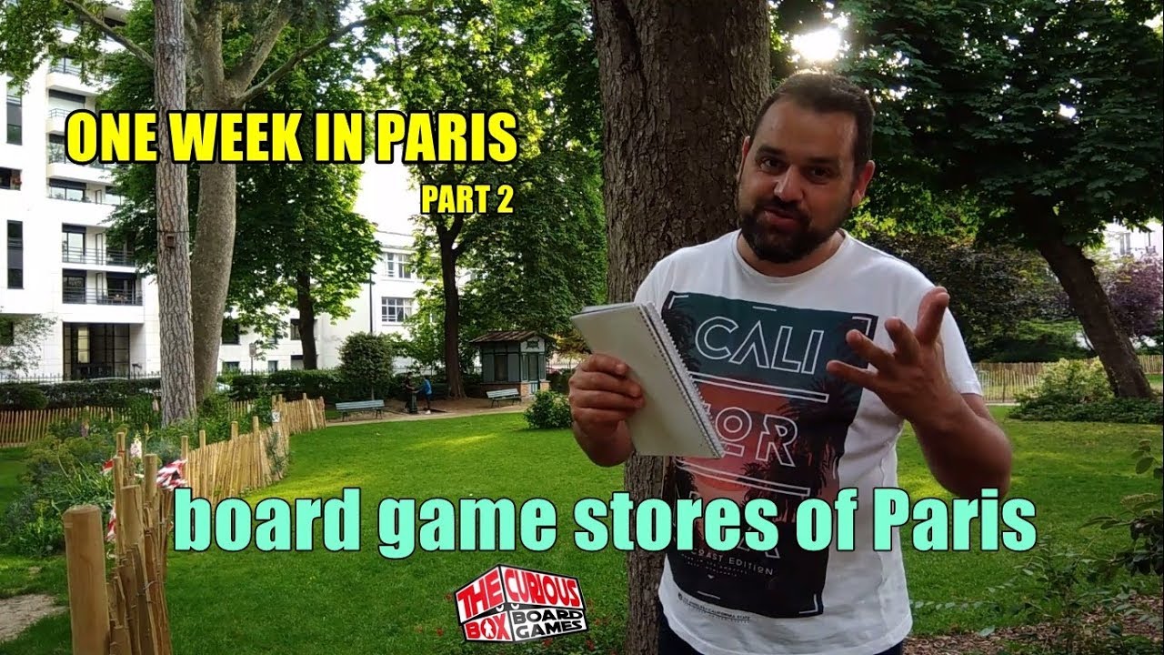 A TABLETOP WORLD - PARIS, pt 2 - BOARD GAME STORES OF PARIS