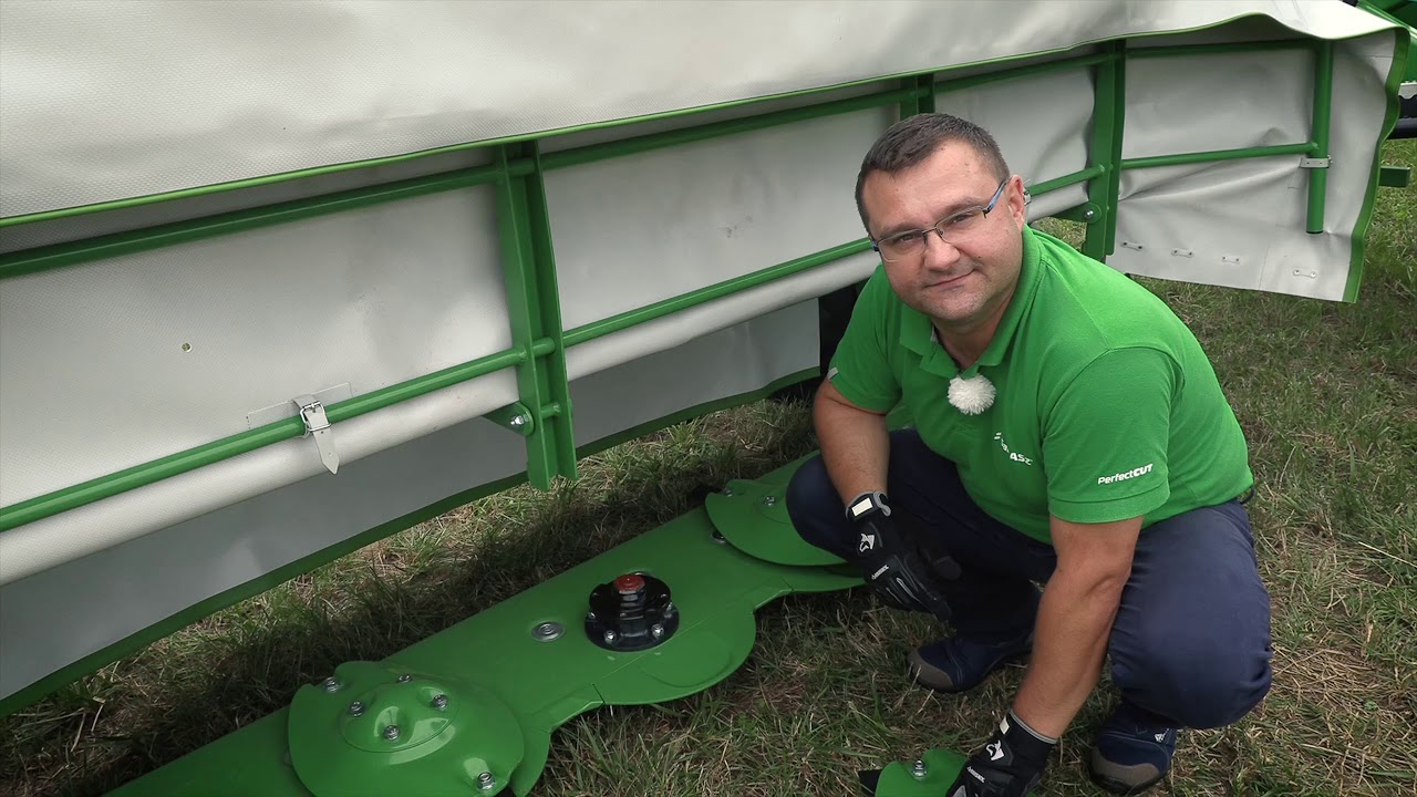 SaMASZ PerfectCUT cutterbar maintenance