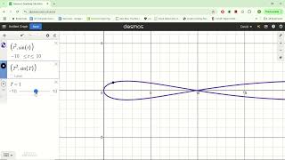 desmos - parametrically defined equations