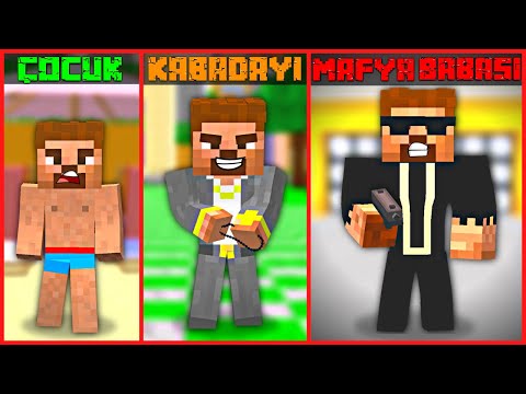 ÇOCUKLUKTAN MAFYALIĞA DOĞRU BEBEK FAKİRİN HAYATI! 😱 - Minecraft