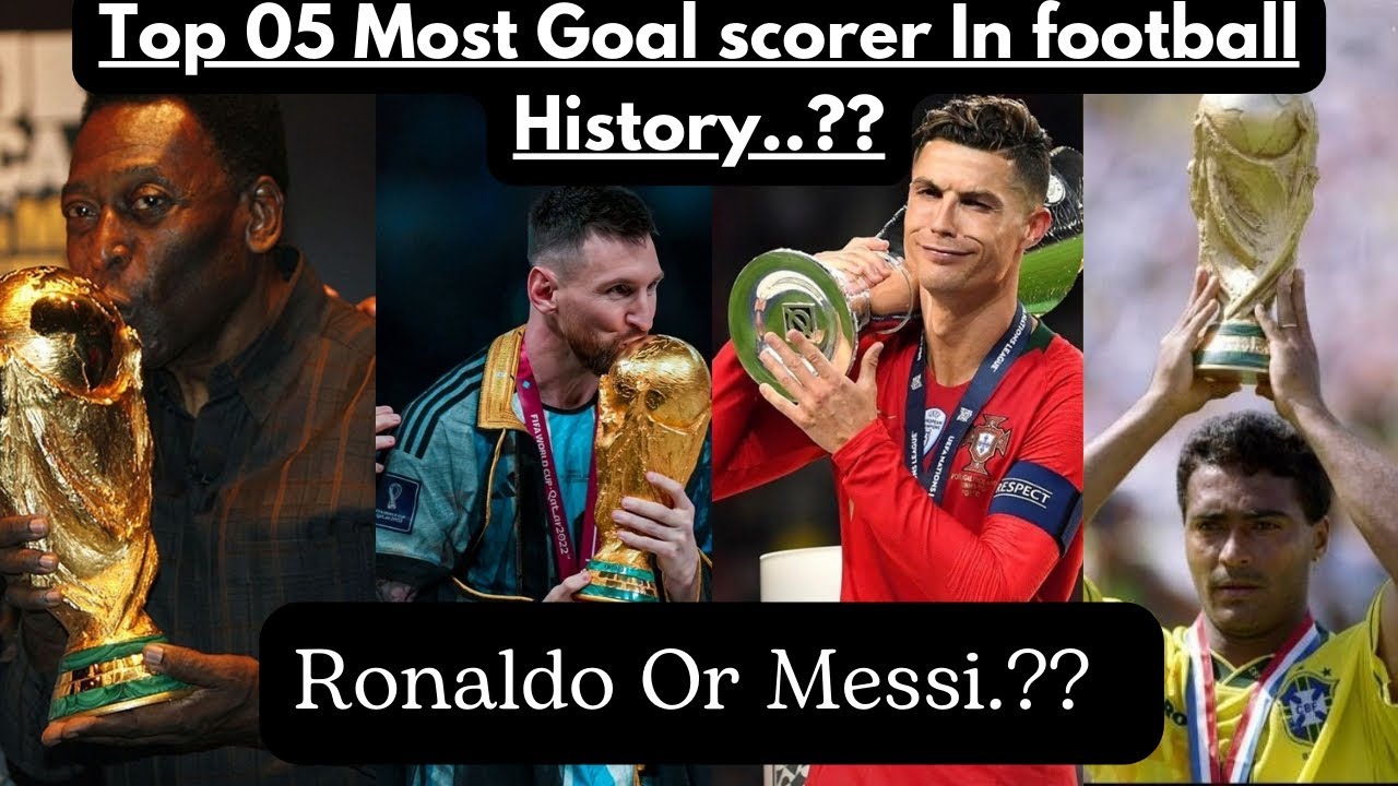 Top 05 Most Goal Scorer In Football History Who is Goat?? Ronaldo