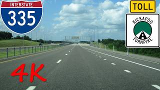 ⁴ᴷ Kickapoo Turnpike (Interstate 335) northbound [4K VIDEO]