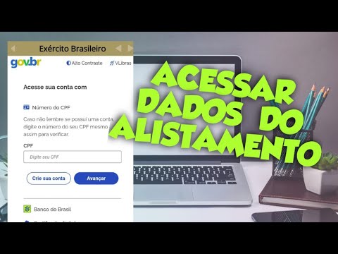 COMO ACESSAR O SITE DO ALISTAMENTO - ATUALIZADO