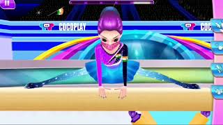 Gymnastics Superstar || Floor || Uneven bars || Balance beam || Vault || @Techraz Gaming screenshot 1