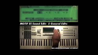 Motif ES Sound Editing 5. General Edits (Runtime 6:29mins)